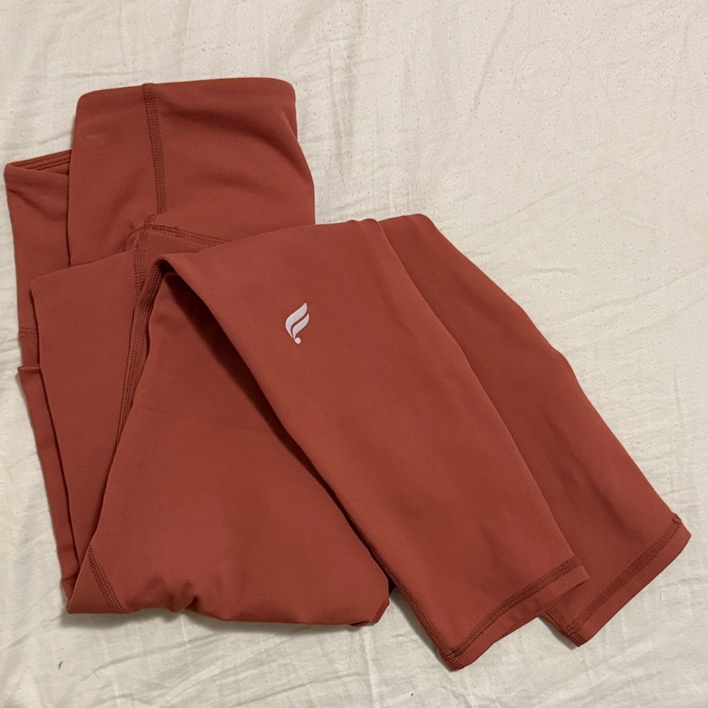 Rust Red Leggings